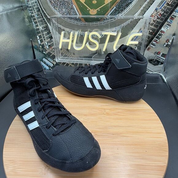 Adidas HVC 2 Wrestling Boxing Shoes Mens sz 8.5 main image 4